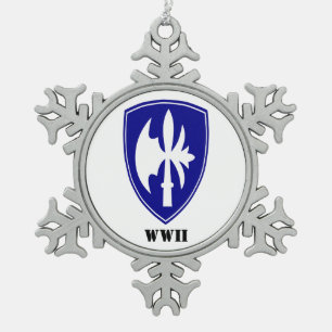 Schneeflocke gerahmtes Ornament