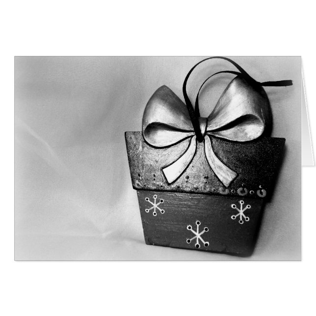 Schneeflocke-Geschenk (Vorderseite (Horizontal))