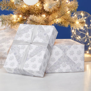 Schneeflocke Geschenkpapier
