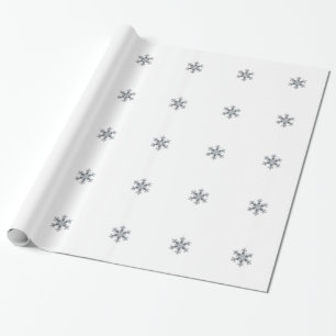 Schneeflocke Geschenkpapier