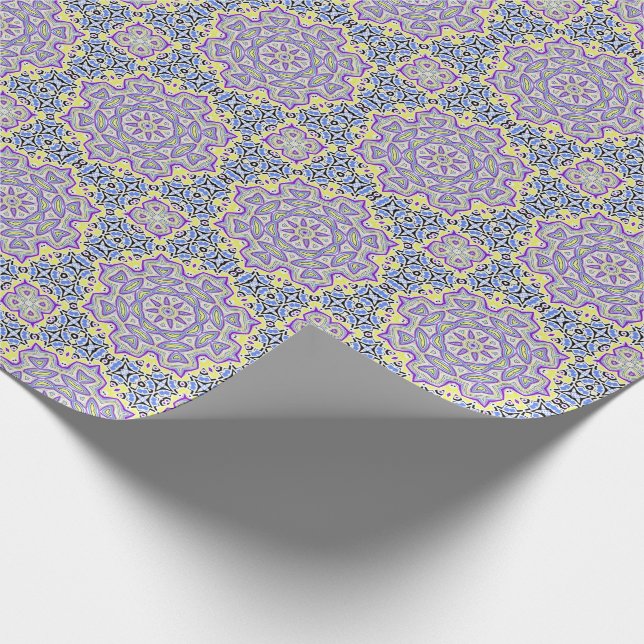 Schneeflocke Geschenkpapier (Ecke)