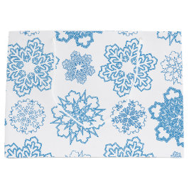 Schneeflocke Große Geschenktüte