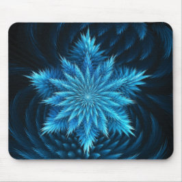 Schneeflocke-Hauch-Mausunterlage Mousepad