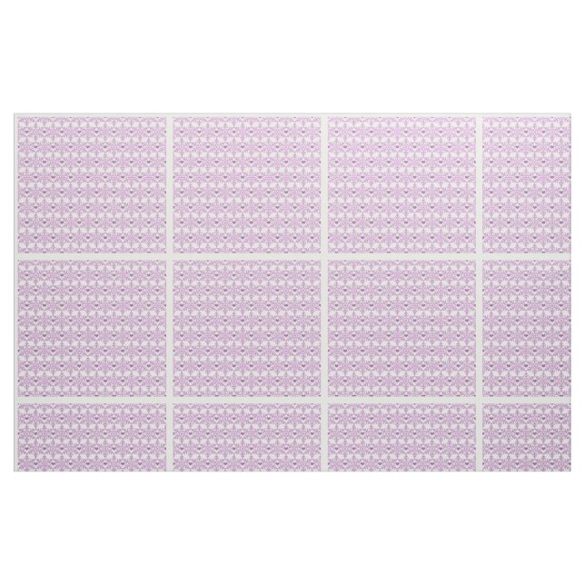 Schneeflocke Herzmuster Stoff (Fat Quarter (45,7 x 55,9 cm))