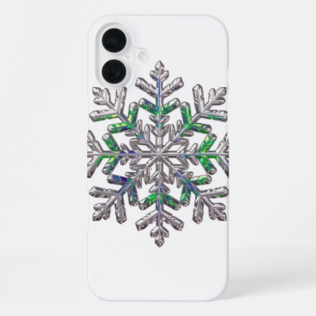 SCHNEEFLOCKE iPhone HÜLLE (Rückseite)