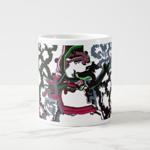 Schneeflocke Jumbo-Tasse