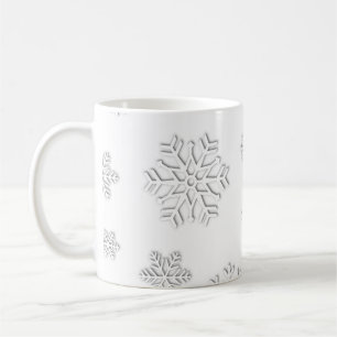 Schneeflocke Kaffeetasse