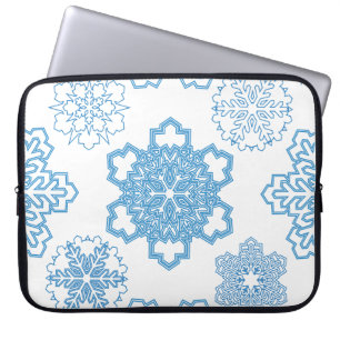 Schneeflocke Laptopschutzhülle