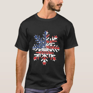 Schneeflocke - Liberaldemokraten für 4. Juli T-Shirt