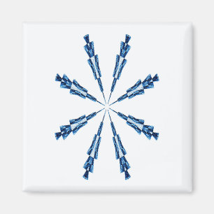 Schneeflocke... Magnet