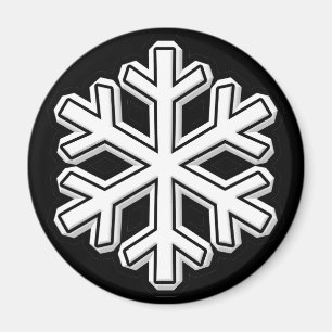 Schneeflocke Magnet