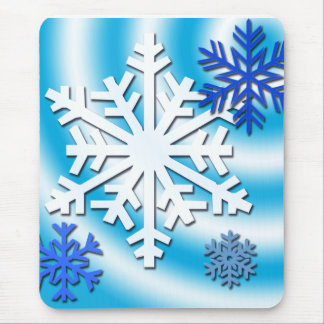 Schneeflocke-Märchenland Mousepad