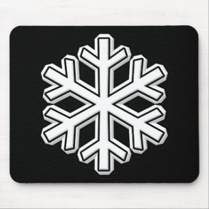 Schneeflocke Mousepad