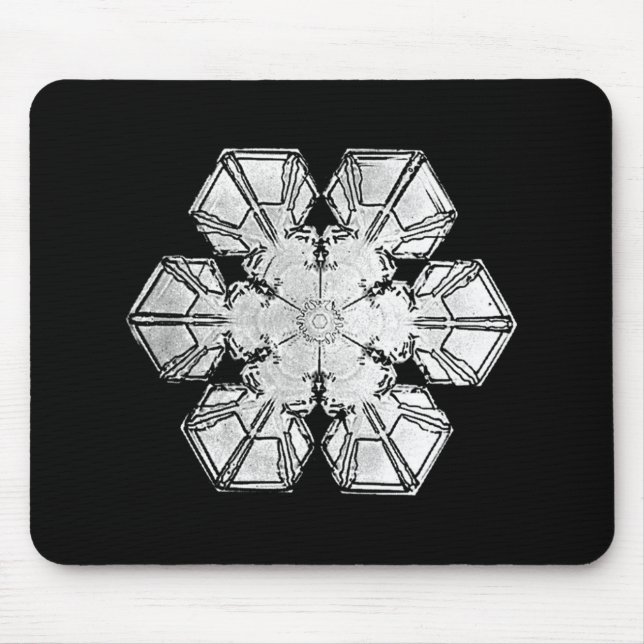"Schneeflocke " Mousepad (Vorne)