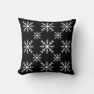 Schneeflocke Nordpol-Design Kissen