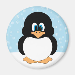 Schneeflocke-Pinguin-Magnet Magnet