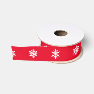 Schneeflocke Ripsband