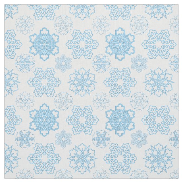 Schneeflocke Stoff (Muster)