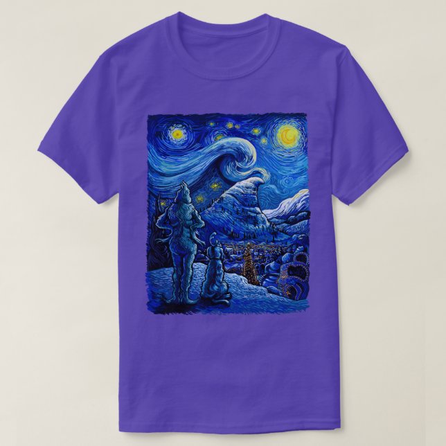 Schneeflocke T-Shirt (Design vorne)