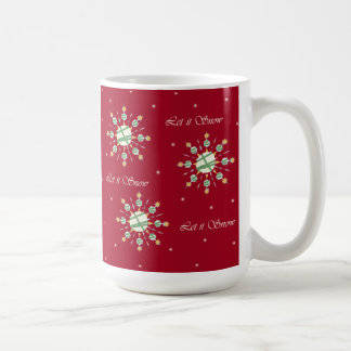 Schneeflocke-Tasse Tasse
