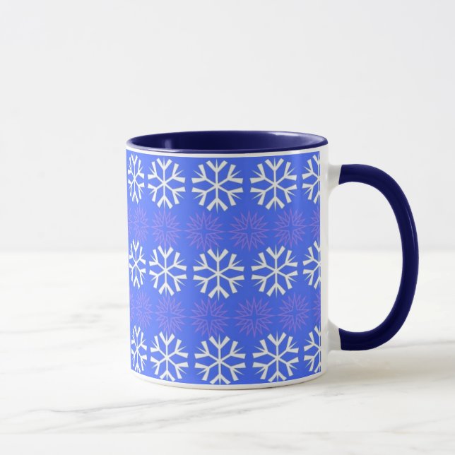 Schneeflocke-Tasse Tasse (Rechts)