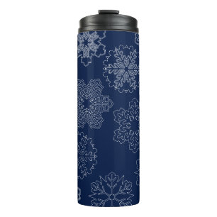 Schneeflocke Thermosbecher