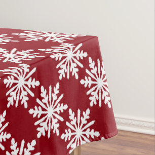 Schneeflocke Tischdecke