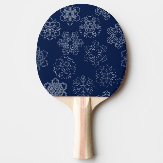 Schneeflocke Tischtennis Schläger (Vorderseite)