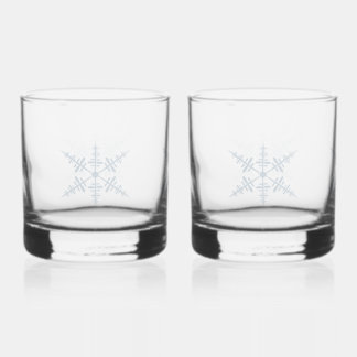 Schneeflocke Whiskyglas