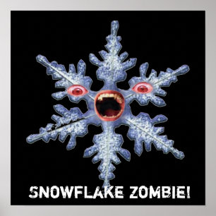 Schneeflocke Zombie! Poster