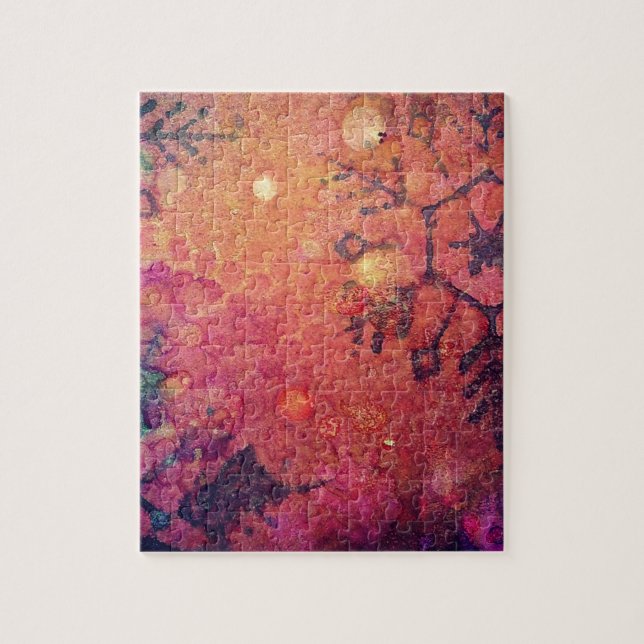 Schneeflocken Abstrakt Puzzle (Vertikal)