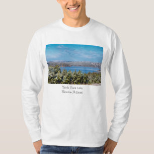 Schneeflocken am Tafelrocksee Langschläfer Shirt