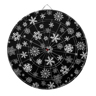 Schneeflocken - anpassen mit Ihrer Lieblingsfarbe Dartscheibe