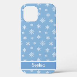 Schneeflocken Babyblume personalisierter Name Case-Mate iPhone Hülle