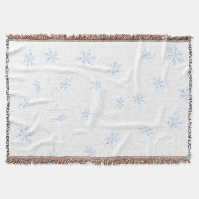 Schneeflocken Decke (Vorderseite)