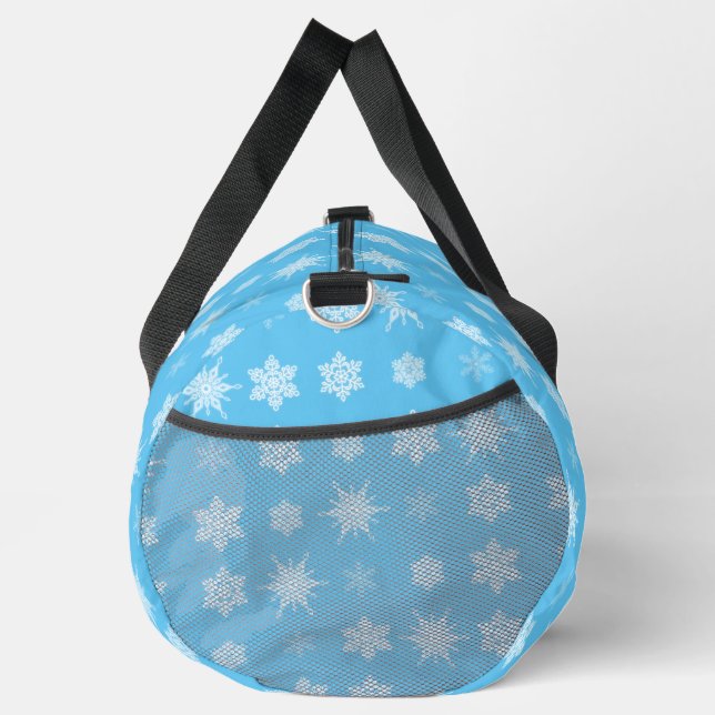 Schneeflocken Duffle Bag (Rechts)
