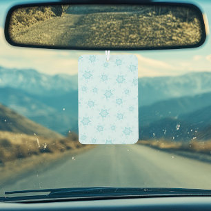Schneeflocken, Eisblau, Eisschneeflocken, Schnee Autolufterfrischer