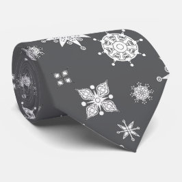 Schneeflocken Eiskristalle. Accessoires,  Krawatte