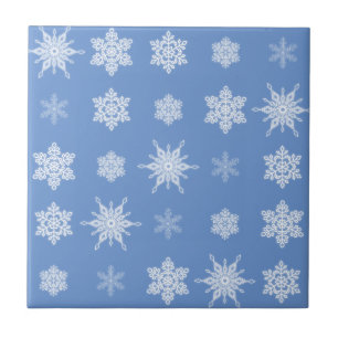 Schneeflocken Fliese
