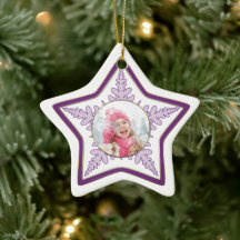 Schneeflocken-Foto-Star