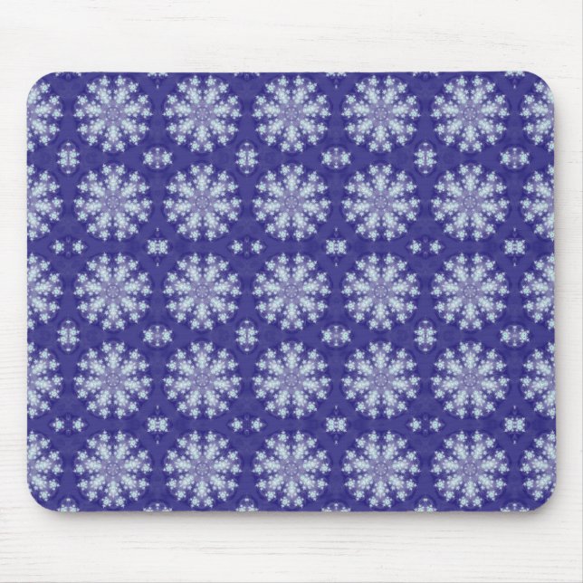 Schneeflocken, gefroren mousepad (Vorne)
