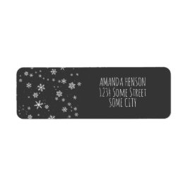 Schneeflocken Grau Weiße Weihnachtsfeiertage