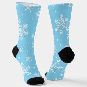 Schneeflocken in der Luft Socken