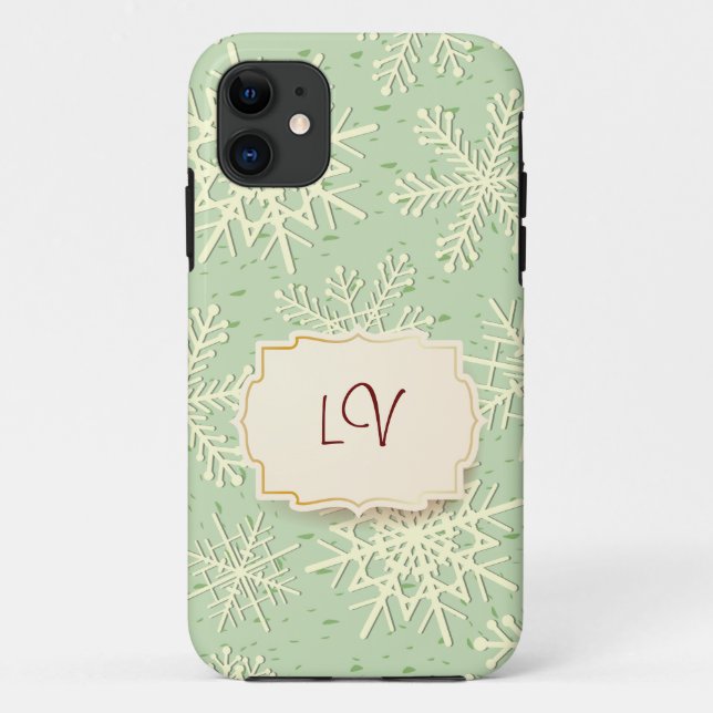Schneeflocken, iPhone 5 Fall Case-Mate iPhone Hülle (Rückseite)