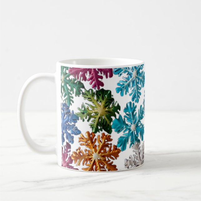 SCHNEEFLOCKEN KAFFEETASSE (Links)