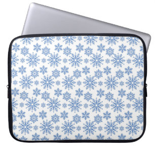 Schneeflocken Laptopschutzhülle