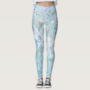 Schneeflocken Leggings