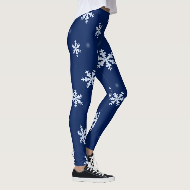 Schneeflocken Leggings (Rechts)