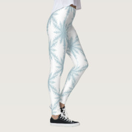 Schneeflocken-Leggings - Feiertag Leggings