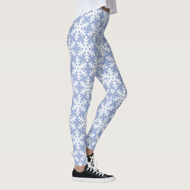 Schneeflocken Leggings Holiday Snowflake Leggings (Rechts)